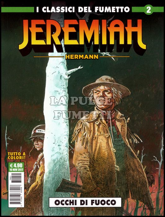 COSMO SERIE VERDE #    51 - I CLASSICI DEL FUMETTO 2 - JEREMIAH 2: OCCHI DI FUOCO